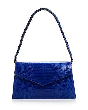 Anima Iris Zaya Medium Embossed Leather Shoulder Bag