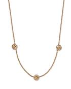 Roberto Coin 18k Yellow Gold Pois Moi Diamond Circle Clusters Station Statement Necklace, 16-18