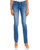 7 For All Mankind Kimmie Straight-leg Jeans In Slim Illusion Luxe Love Story