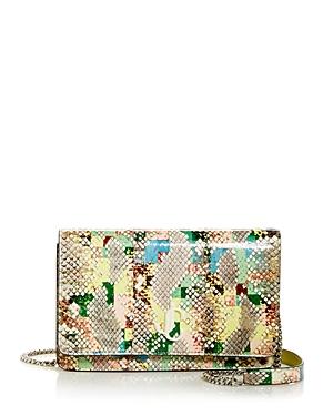 Jimmy Choo Palace Snake-embossed Leather Crossbody