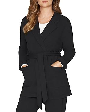 B New York Recycled Notch Collar Wrap Jacket