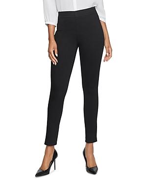 Nydj Pull On Ankle Skinny Jeans In Black