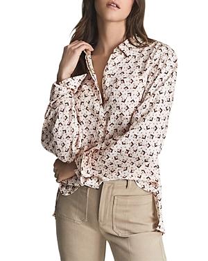 Reiss Pia Printed Shirt