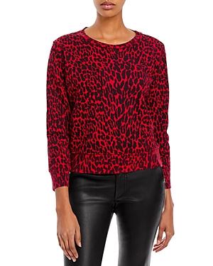 Mother The Koozie Cotton Printed Sweatshirt