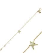 Own Your Story 14k Yellow Gold Cosmos Diamond Rockstar Bracelet