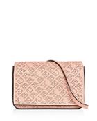 Burberry Perforated Logo Leather Crossbody