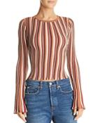 Ronny Kobo Juni Striped Knit Top - 100% Exclusive