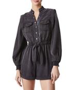 Alice And Olivia Kota Cargo Romper