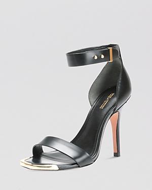 Pour La Victoire Open Toe Ankle Strap Sandals - Yaya High Heel