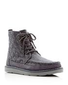 Toms Searcher Quilted Lace Up Boots