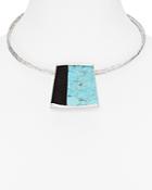 Robert Lee Morris Soho Wire Choker Pendant Necklace
