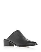 Marc Fisher Ltd. Women's Young Pointed-toe Block-heel Mules