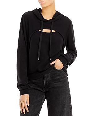 Vintage Havana Cutout Hoodie
