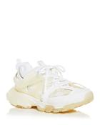 Balenciaga Women's Track Clear Sole Low Top Sneakers