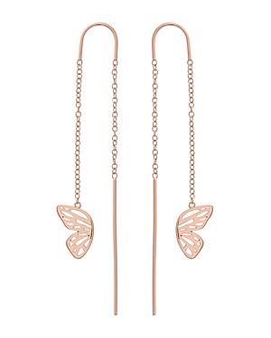 Olivia Burton Butterfly Threader Drop Earrings