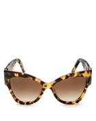 Marc Jacobs Cat Eye Sunglasses, 52mm