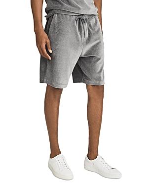 Reiss Alnmouth Velour Shorts