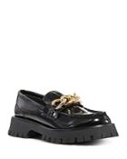 Jeffrey Campbell Women's Recess Lug Sole Chain Loafers