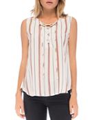 B Collection By Bobeau Camille Sleeveless Striped Top