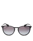 Ray-ban Unisex Erica Polarized Classic Round Sunglasses, 54mm