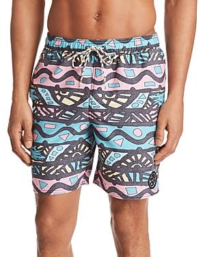 Maui And Sons Tribal Quest Swim Trunks