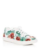 Kenneth Cole Kam Palm Print Lace Up Sneakers