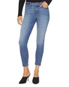 Sanctuary Social Glamour Skinny Ankle Jeans In Arrowhead Blue