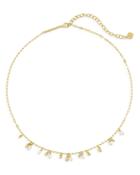 Kendra Scott Mollie Dangling Cultured Freshwater Pearl And Bead Necklace, 16