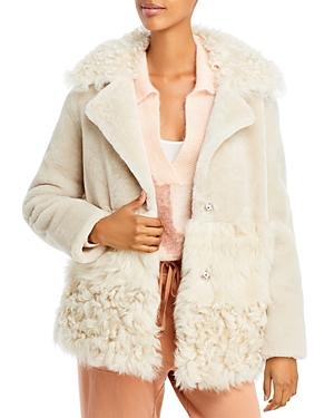 Nour Hammour Anouk Shearling Coat