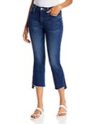 Mother The Insider Step Crop Fray Jeans In Tongue And Chic