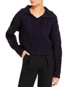 Musier Polo Collar Pullover Sweater