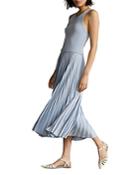 Polo Ralph Lauren Sleeveless Pleated Midi Dress