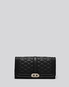 Rebecca Minkoff Love Quilted Leather Clutch