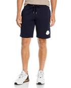 Moncler Cotton Logo Badge Regular Fit Sweat Shorts