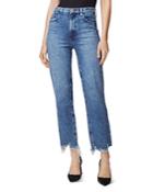 J Brand Jules High-rise Straight Jeans In Sympathy Destruct