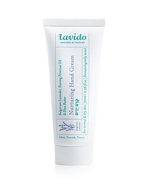 Lavido Nurturing Hand Cream - Bulgarian Lavender, Evening Primrose Oil & Shea Butter 2.4 Oz.
