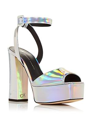 Giuseppe Zanotti Women's Metropolis Platform High Block Heel Sandals