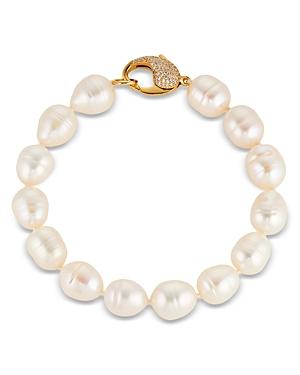 Nadri Cultured Genuine Freshwater Baroque Pearl Bracelet