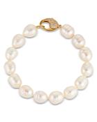 Nadri Cultured Genuine Freshwater Baroque Pearl Bracelet