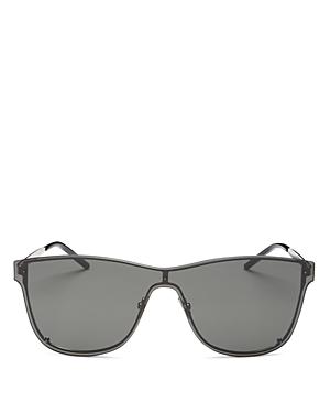 Saint Laurent Unisex Shield Square Sunglasses, 99mm