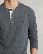 Polo Ralph Lauren Cotton Blend Double Knit Henley