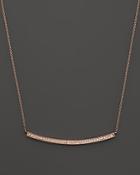 Dana Rebecca Designs 14k Rose Gold Diamond Sylvie Rose Long Necklace, 17