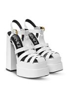 Versace Women's Strappy Platform Sandals