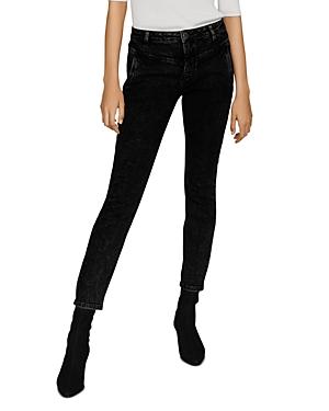 Maje Poesie Skinny Jeans In Black