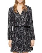 Zadig & Voltaire Remus Liberty Floral-print Smocked Dress