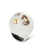 Alexis Bittar Future Antiquity Crystal Studded Bubble Ring
