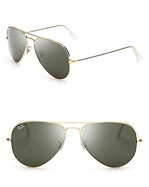 Ray-ban Aviator Sunglasses, 55mm