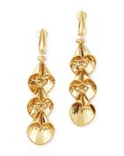 Bloomingdale's Foral Drop Earrings In 14k Yellow Gold - 100% Exclusive