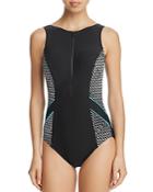 Miraclesuit Side Show One Piece Swimsuit