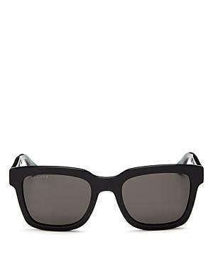 Gucci Polarized Square Sunglasses, 52mm